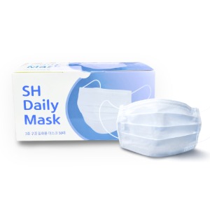 SH Daily Mask 3중구조 일회용 마스크 50매