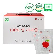 NFC 저온착즙 100% 생 사과즙 110ml 30포 50포 꿀사과즙 효능 착즙주스