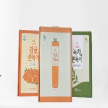 제주직송 최애간식 당근,녹차,감귤 쫀득이 1box(15개입)